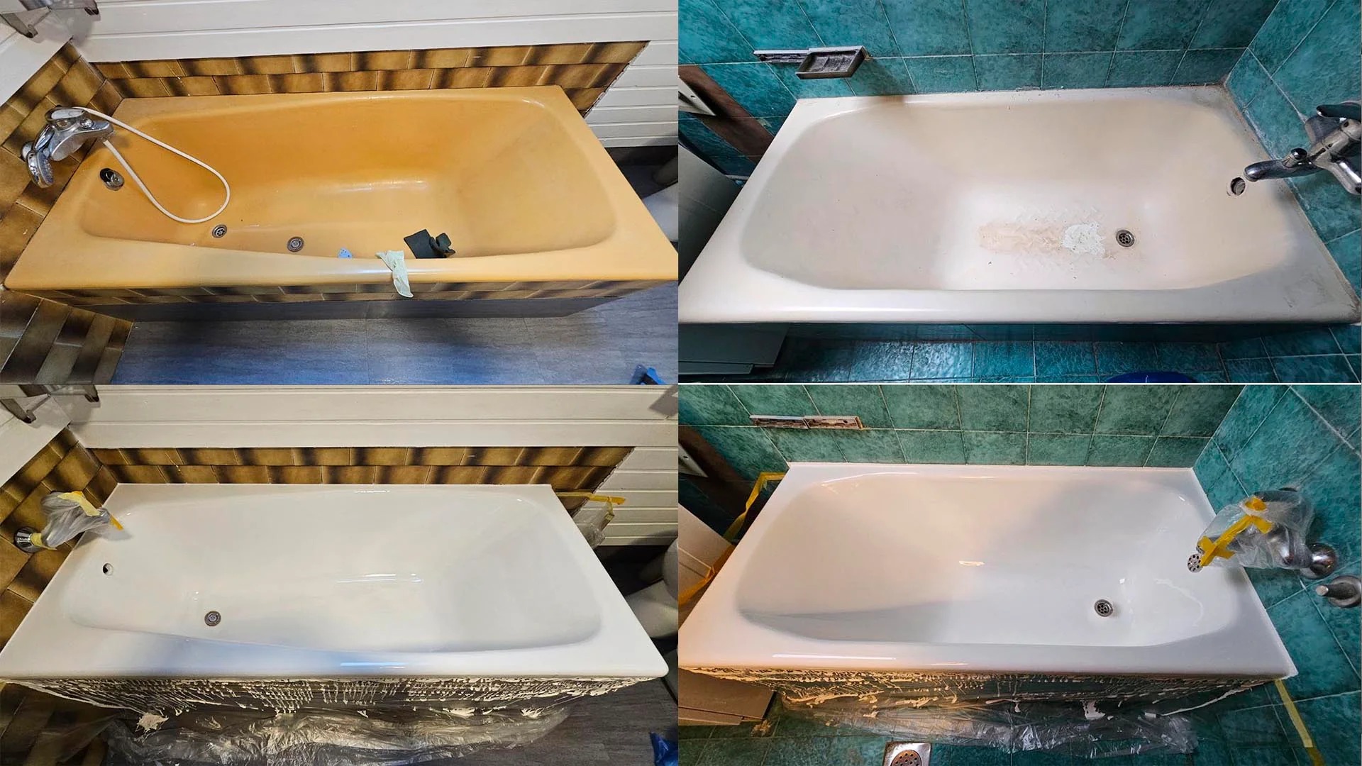 Renovácia vane liatym akrylom – ukážka 2